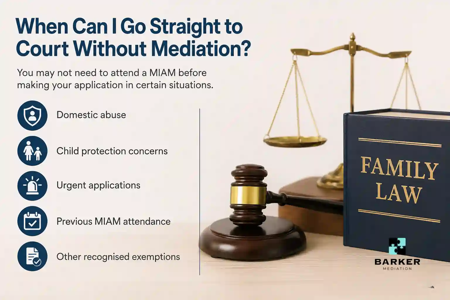 When Can I Go Straight to Court Without Mediation Croydon?
